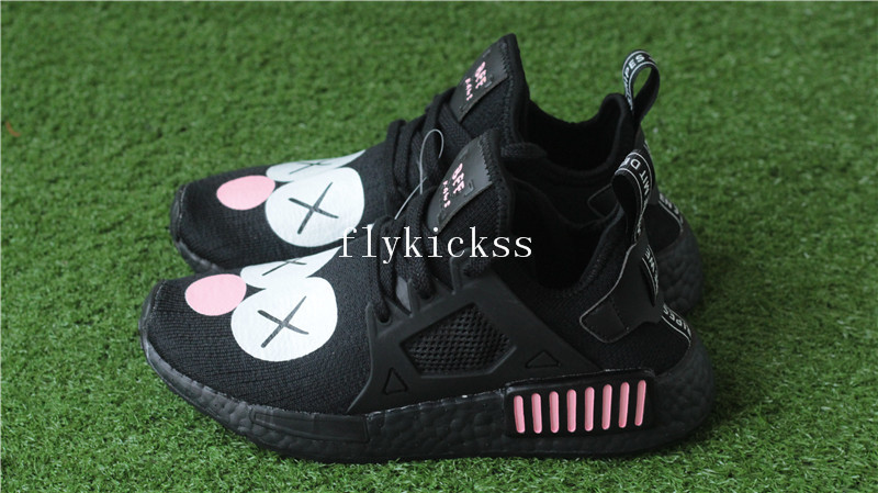 Kaws BFF X Real Boost Adidas NMD XR1 W Black